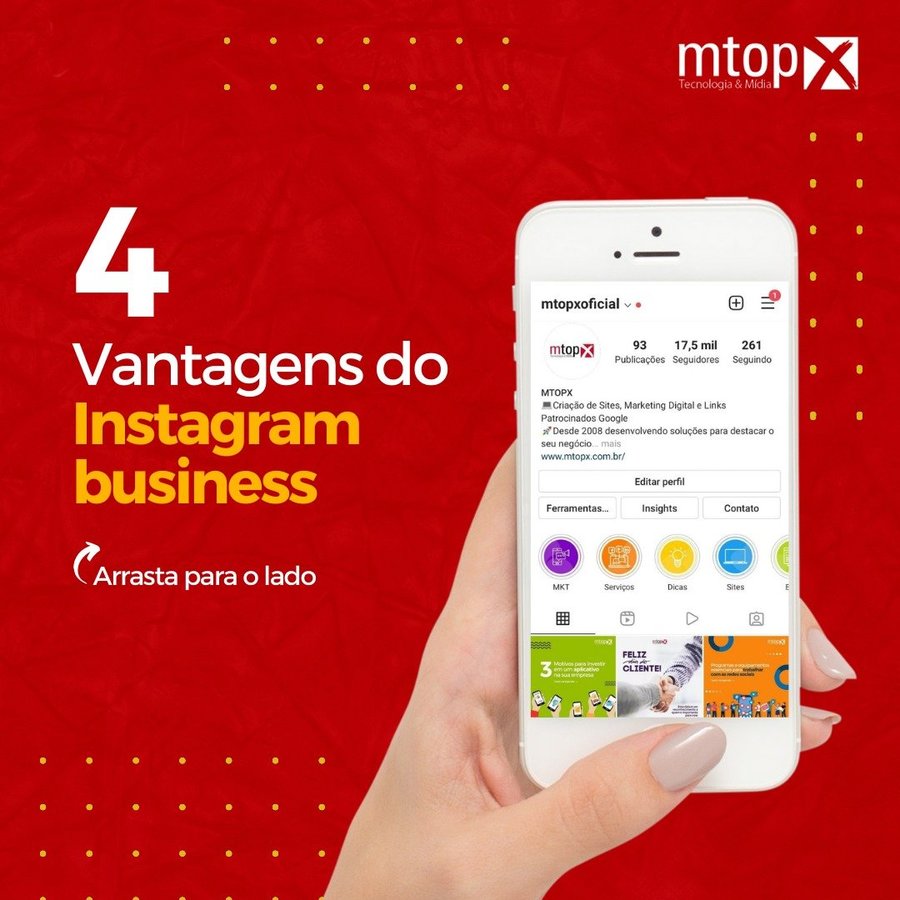 4 Vantagens do instagram Bussiness