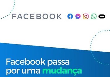 Facebook passa por uma mudança em seu nome