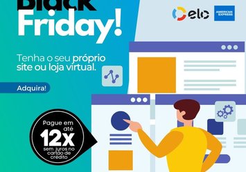 Black Friday na MTOPX! Site e Loja Virtual em 12x sem juros no cartão de crédito! 