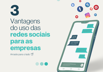 3 Vantagens do uso das Redes Sociais para as empresas