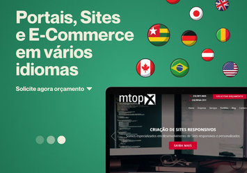 Portais, Sites e E-Commerce em vários idiomas