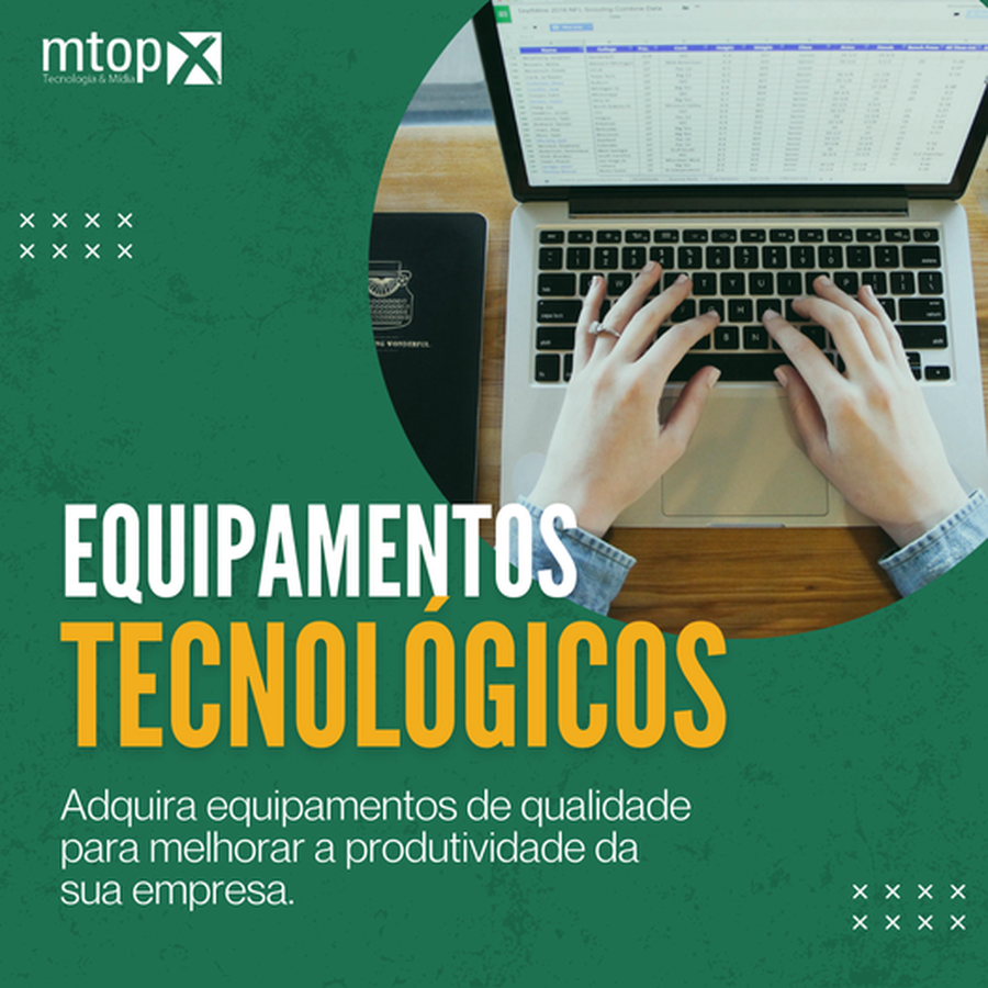 Equipamentos Tecnológicos - Adquira equipamentos de qualidade para melhorar a produtividade da sua empresa