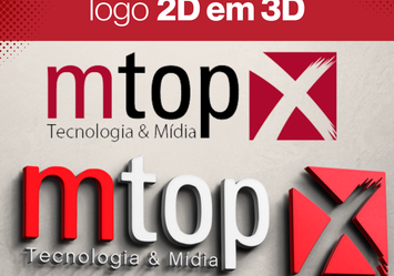 Transforme seu logo 2D em 3D