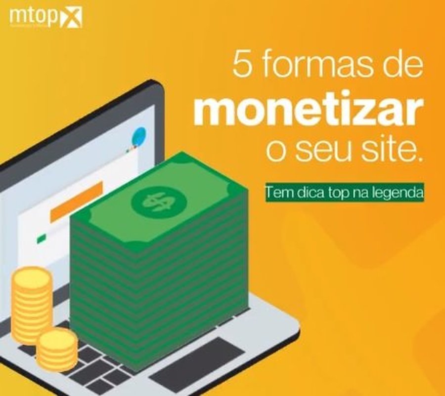 5 formas de monetizar o seu site