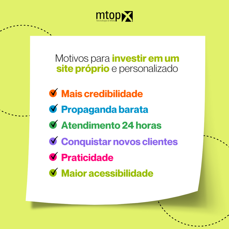 Motivos para investir em uma site próprio e personalizado