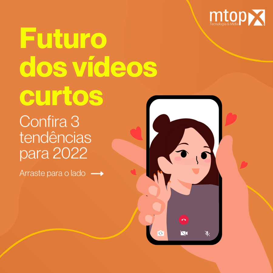 Futuro dos vídeos curtos - Confira 3 tendências para 2022