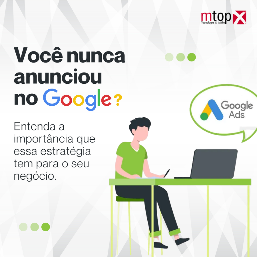 Você nunca anunciou no Google? 