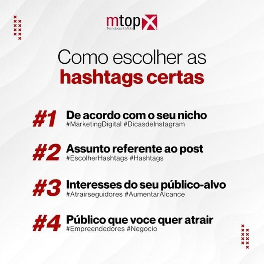 Como escolher as hashtags certas