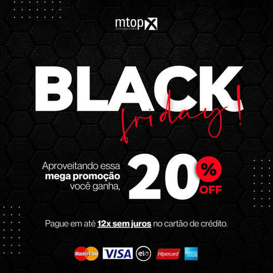 Black Friday na MTOPX!