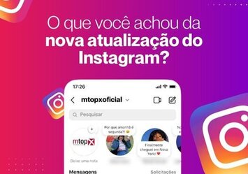 O que você achou da nova atualização di Instagram?