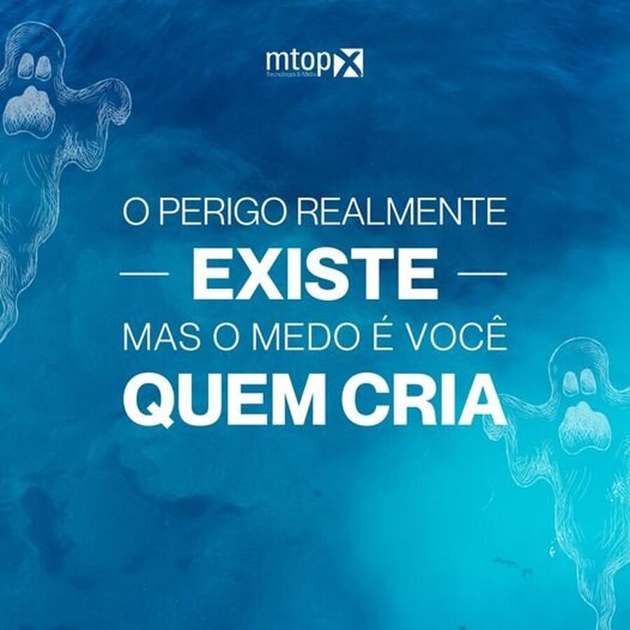 O perigo realmente existe, mas o medo é você quem cria