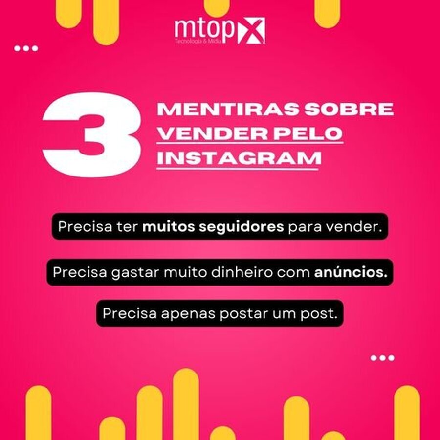 3 mentiras sobre vender pelo Instagram