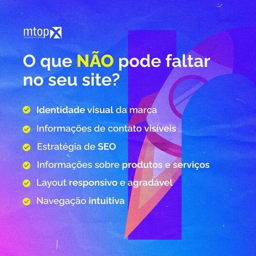 O que não pode faltar no seu site?