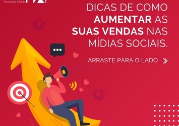 Quer ter mais ganhos nas suas vendas através das mídias sociais? 