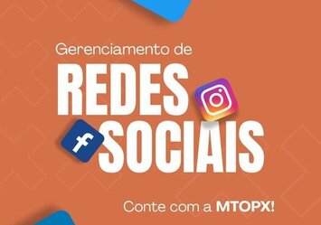 Gerenciamento de Redes Sociais - Conte com a MTOPX!