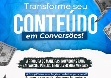 Transforme seu conteúdo em conversões!