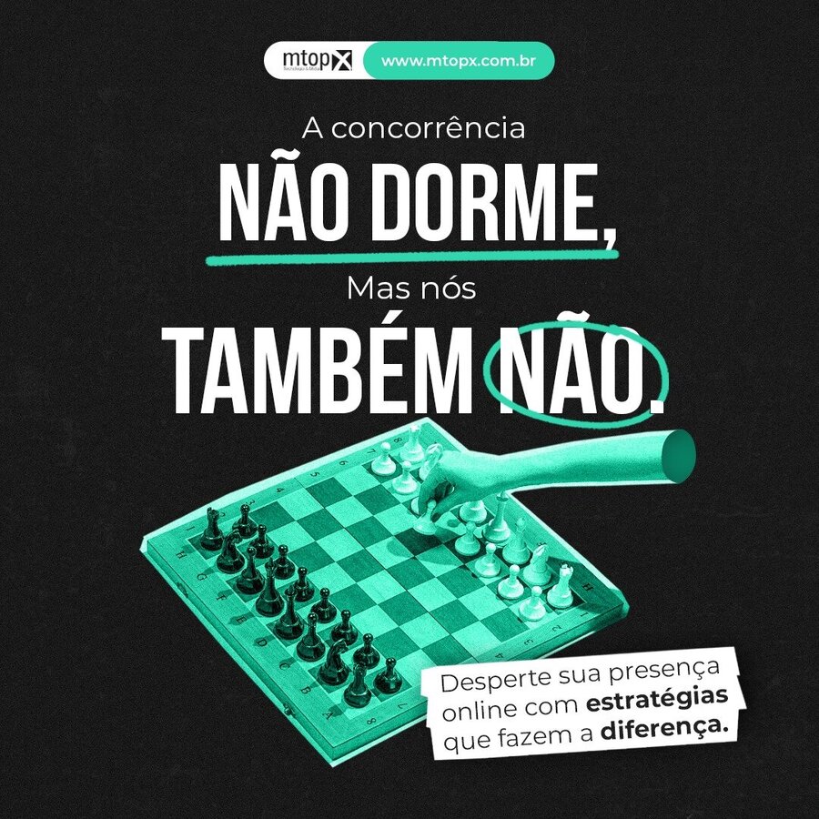 A concorrência não dorme, mas nós também não!