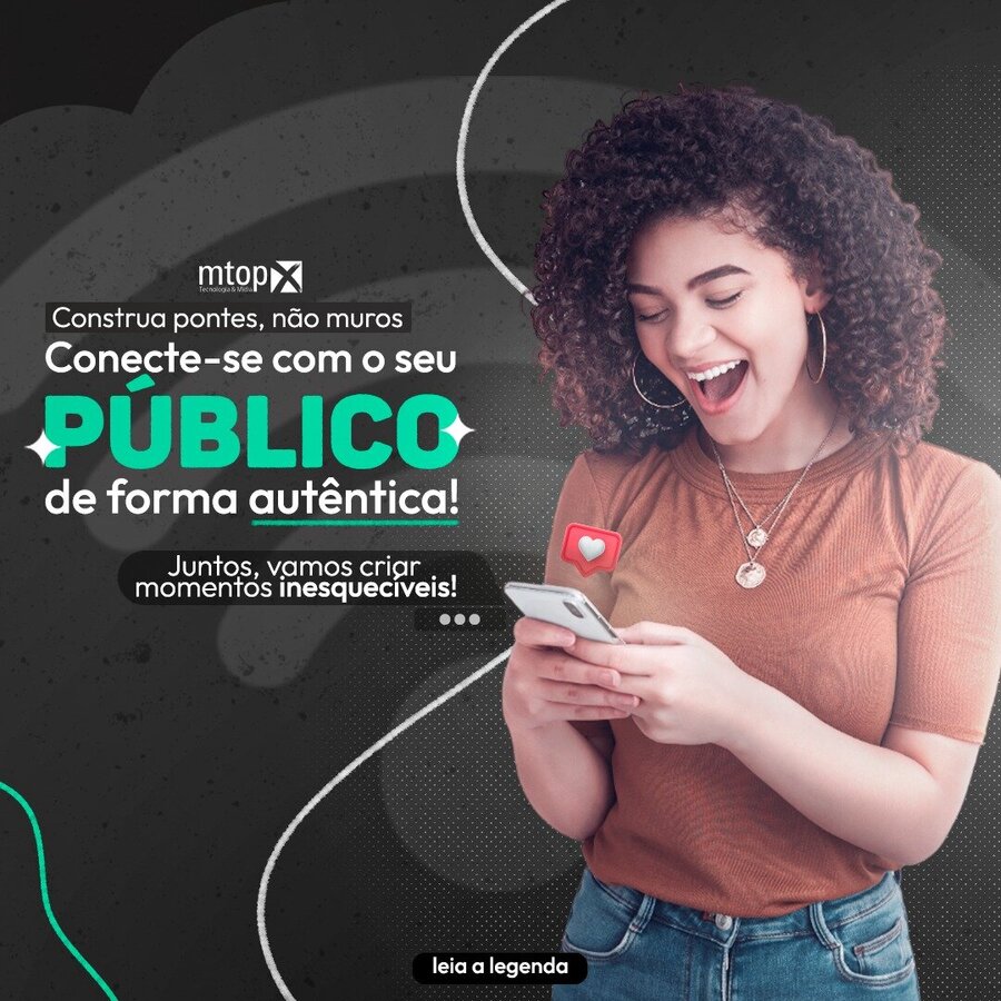 Conecte-se com seu público de forma autêntica!