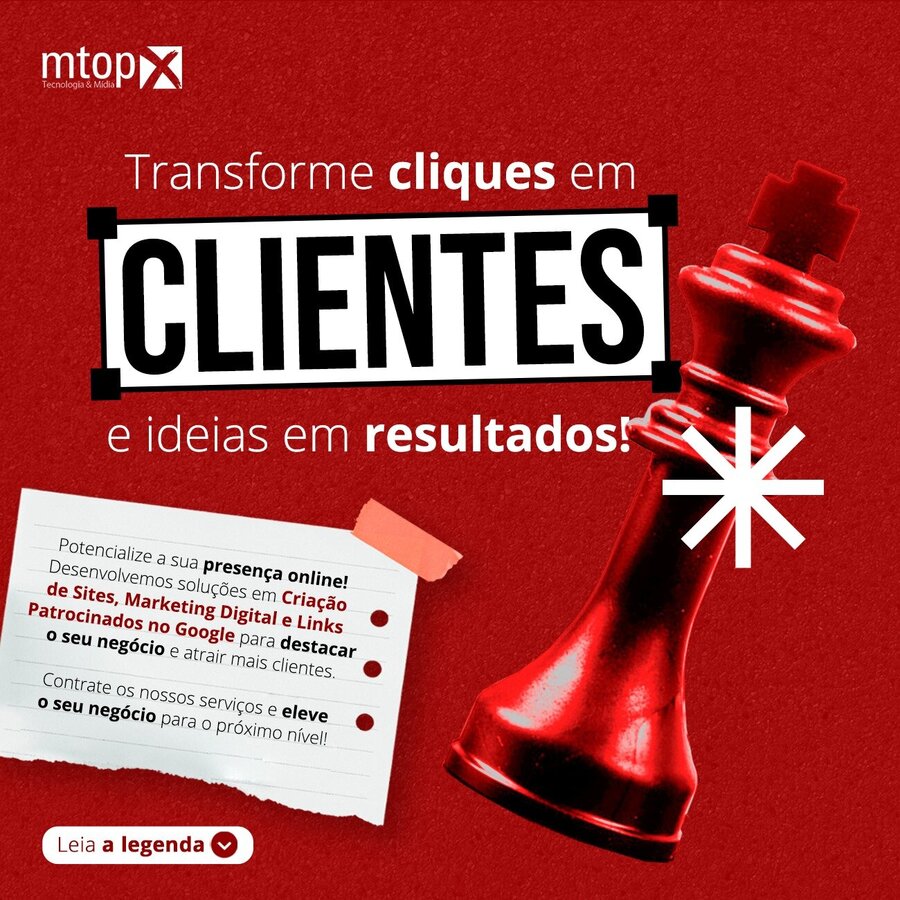 Transforme cliques em clientes e ideias em resultados!