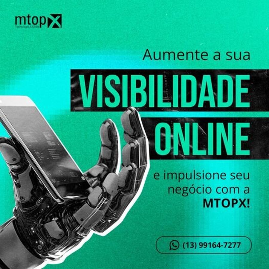 Aumente sua visibilidade online e impulsione seu negócio com a MTOPX!