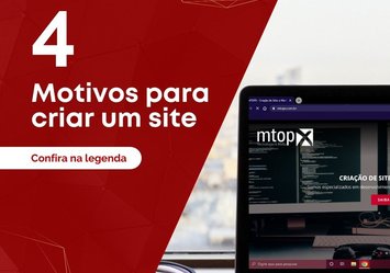 4 motivos para criar um site