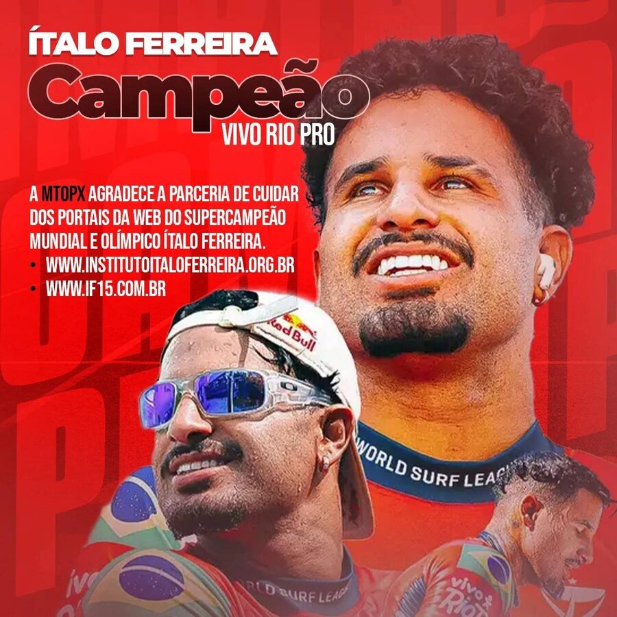 Ítalo Ferreira - Campeão Vivo Rio Pro