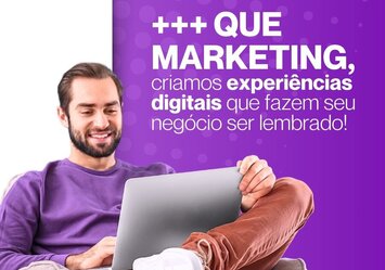 +++ Que Marketing, criamos experiências digitais que fazem seu negócio ser lembrado!