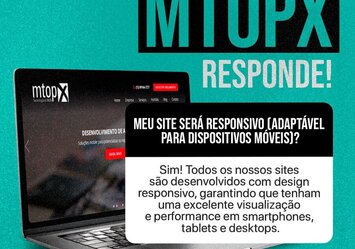 Meu Site será responsivo (adaptável para dispositivos móveis)?