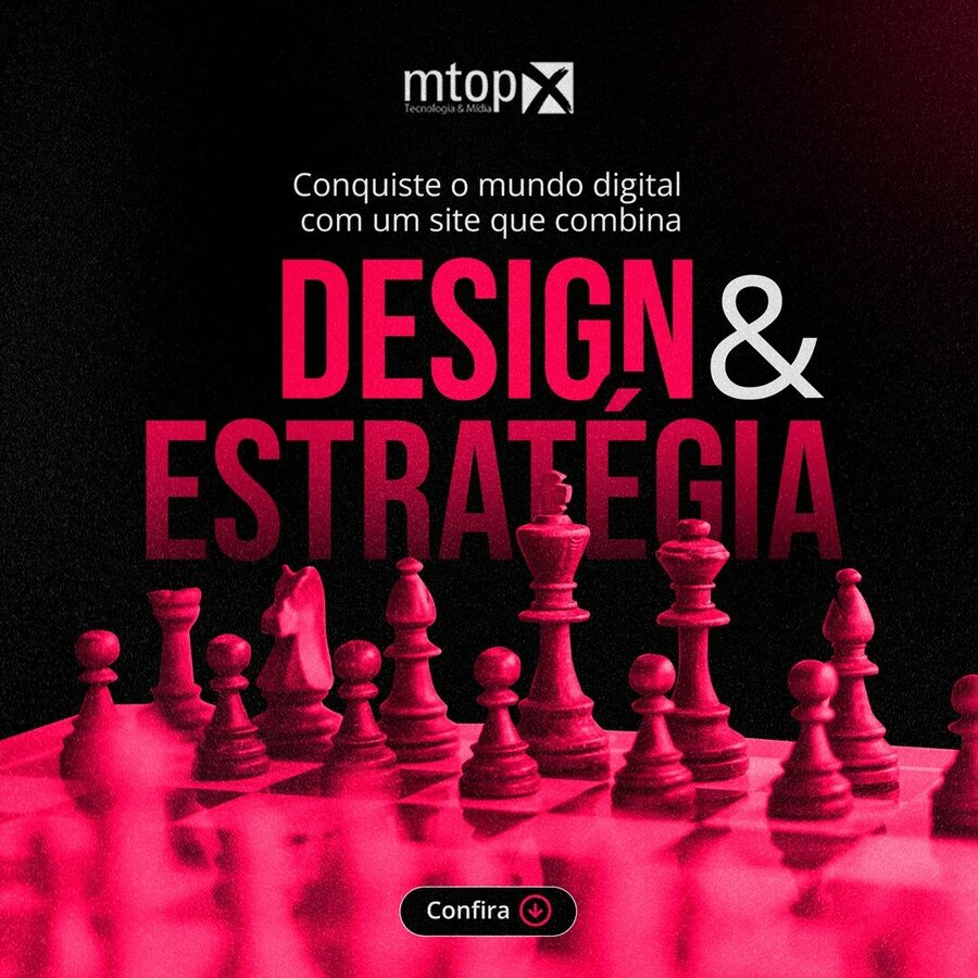 Conquiste o mundo digital com um site que combina design & estratégia