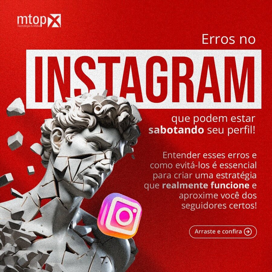 Erros no Instagram