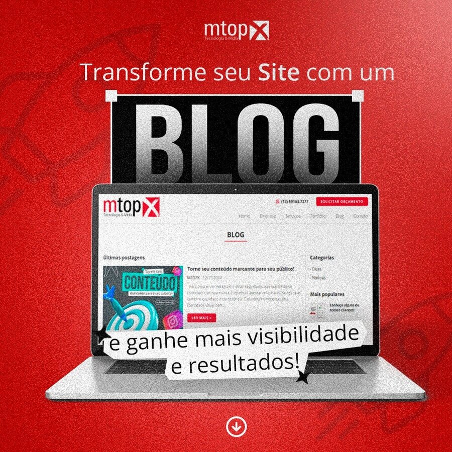 Transforme seu Site com um Blog