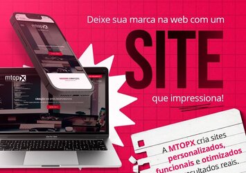 Deixe sua marca na web com um SITE que impressiona!