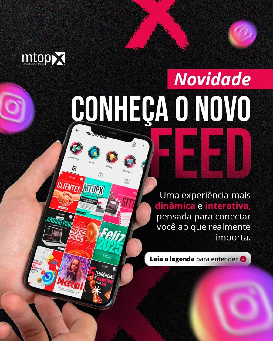 Conheça o novo feed do Instagram