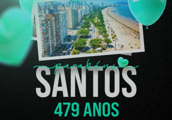 Parabéns, Santos! - 479 anos