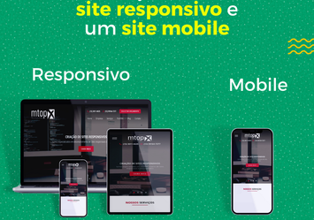 Diferença entre um site responsivo e um site mobile